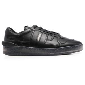 Lanvin Clay Low-Top Leather Sneakers Black Men’s EU 44/US 11